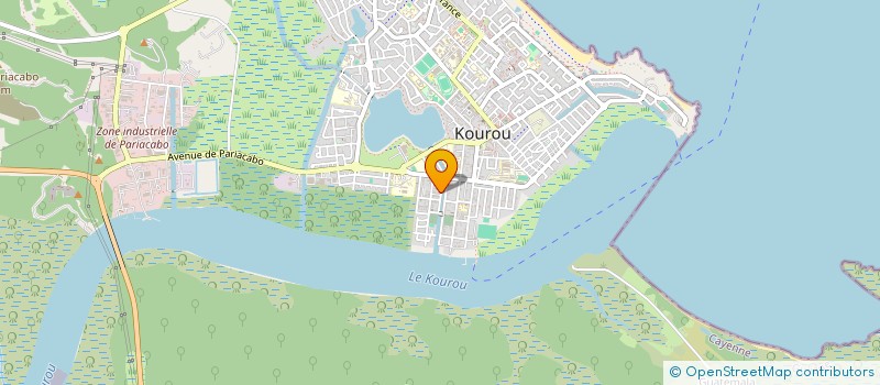 localisation de l'entreprise SCEA DE LA MONTAGNE DES SINGES à KOUROU