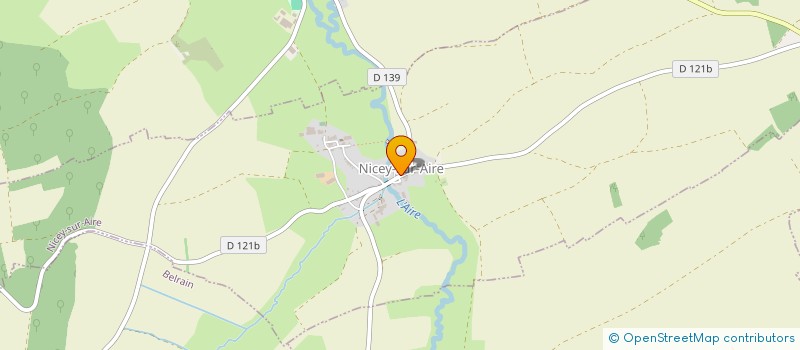 localisation de l'entreprise SCEA DE LA NEUVAIRE à COURCELLES-SUR-AIRE
