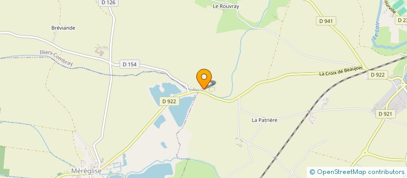 localisation de l'entreprise SCEA DE LA NICOLTIERE à ILLIERS-COMBRAY