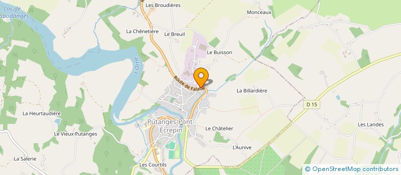localisation de l'entreprise SCEA DE LA NOE à MENIL-HERMEI