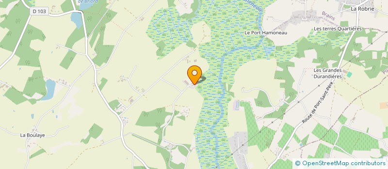localisation de l'entreprise SCEA DE LA PETITE PELTANCHE à PORT-SAINT-PERE