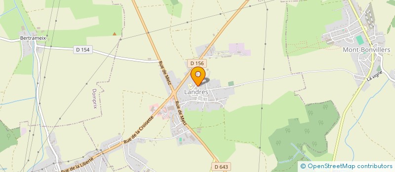 localisation de l'entreprise SCEA DE LA PIERRE  LANDRES