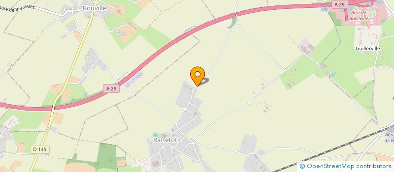 localisation de l'entreprise SCEA DE LA PLAINE  RAFFETOT