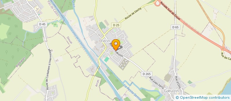 localisation de l'entreprise SCEA DE LA POMMERAIE à ROUCOURT