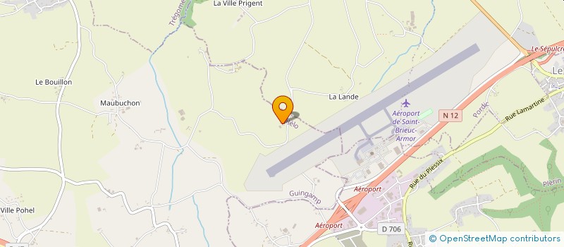 localisation de l'entreprise SCEA DE LA PORTE HAMON à PLELO