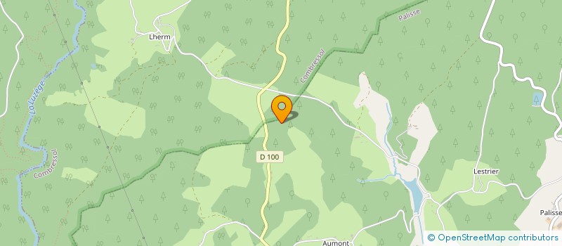 localisation de l'entreprise SCEA DE LA PRADE BASSE  PALISSE