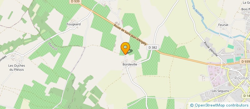localisation de l'entreprise SCEA DE LA RENARDIERE à ROUILLAC