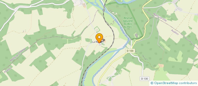 localisation de l'entreprise SCEA DE LA RIPPE à MERRY SUR YONNE