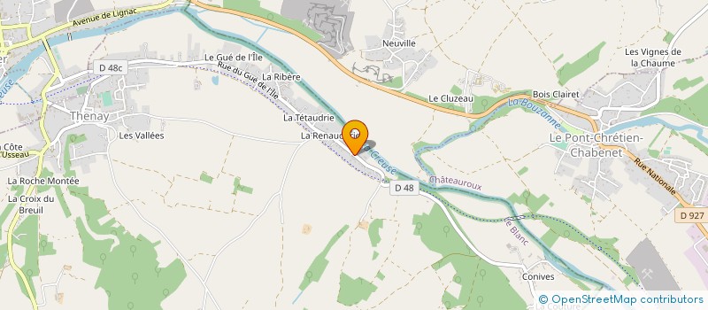 localisation de l'entreprise SCEA DE LA ROMAGERE à RIVARENNES