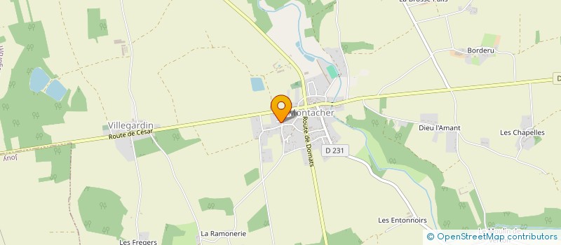 localisation de l'entreprise SCEA DE LA RUE  SAINT-VALERIEN