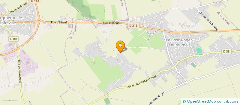 localisation de l'entreprise SCEA DE LA SABLONNIERE  BOSROUMOIS