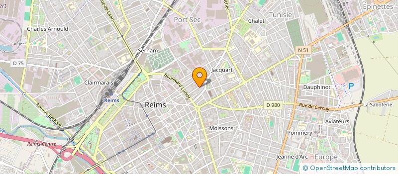 localisation de l'entreprise SCEA DE LA SAUSSAIE à REIMS
