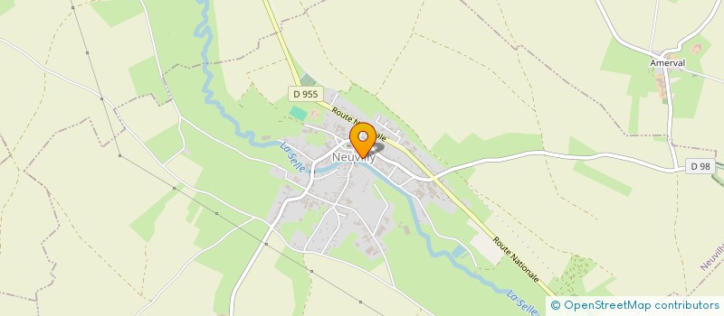 localisation de l'entreprise SCEA DE LA SELLE à NEUVILLY