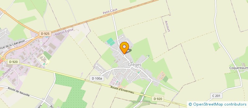 localisation de l'entreprise SCEA DE LA SENTE DES MOULINS  GREGES