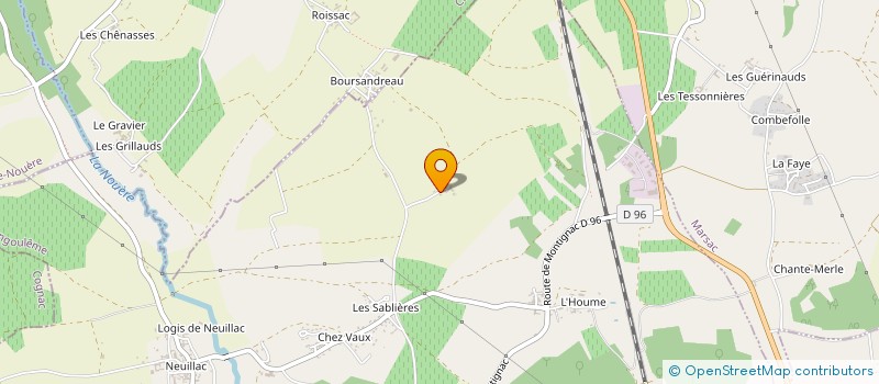 localisation de l'entreprise SCEA DE LA SIGNIERE à ASNIERES-SUR-NOUERE
