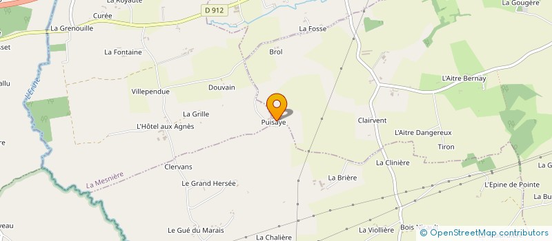 localisation de l'entreprise SCEA DE LA SOURCE à LA MESNIERE