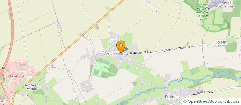 localisation de l'entreprise SCEA DE LA SOURCE  VERSAINVILLE