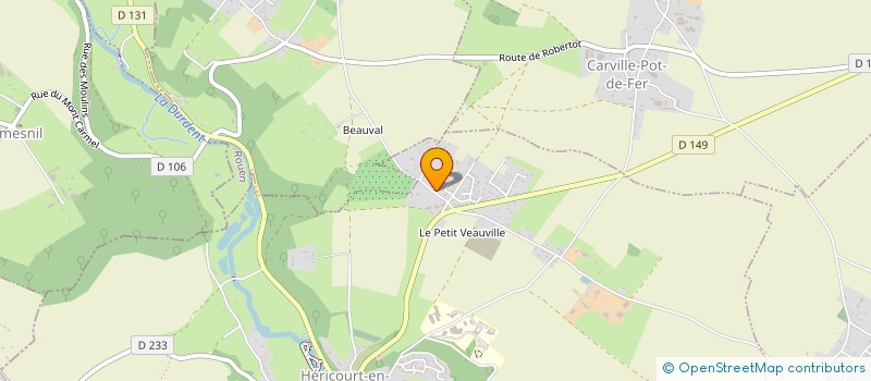 localisation de l'entreprise SCEA DE LA TAILLE  ETALLEVILLE