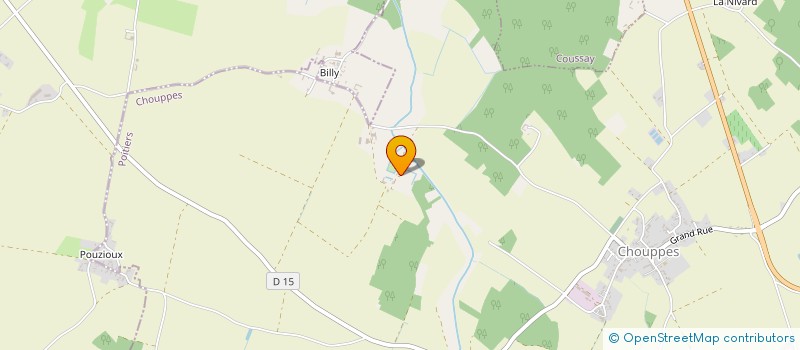 localisation de l'entreprise SCEA DE LA TERRE DU PAS à CHOUPPES