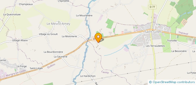localisation de l'entreprise SCEA DE LA TERRETTE à SAINT-GILLES