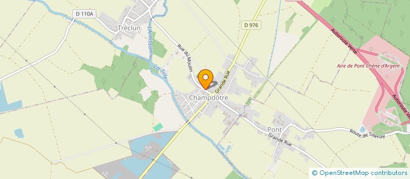 localisation de l'entreprise SCEA DE LA TILLE  CHAMPDOTRE