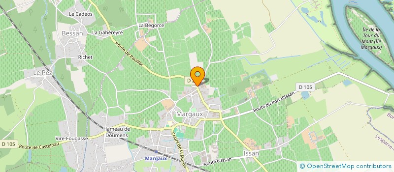 localisation de l'entreprise SCEA DE LA TREMOILLE à MARGAUX-CANTENAC