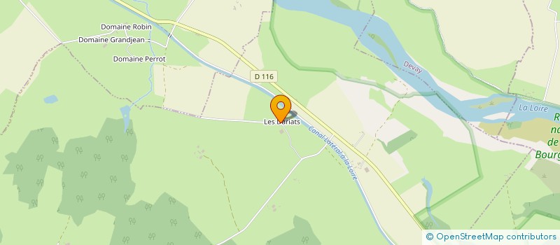 localisation de l'entreprise SCEA DE LA VARENNE  COSSAYE