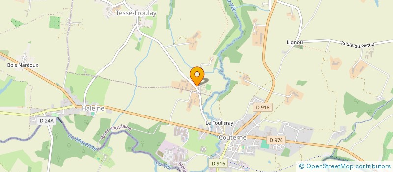 localisation de l'entreprise SCEA DE LA VEE à TESSE FROULAY