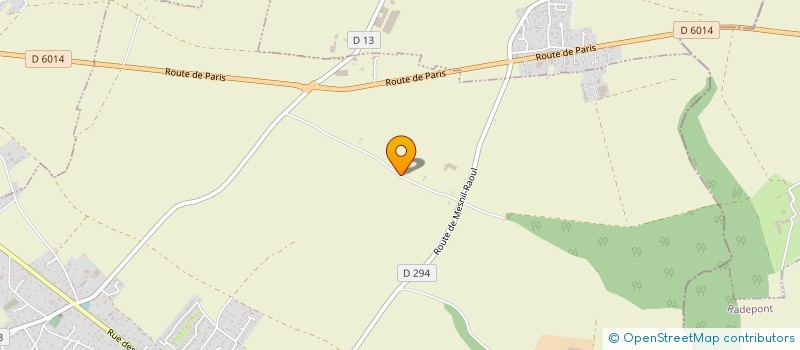 localisation de l'entreprise SCEA DE LA VENTE POUCHET  LA NEUVILLE-CHANT-D'OISEL