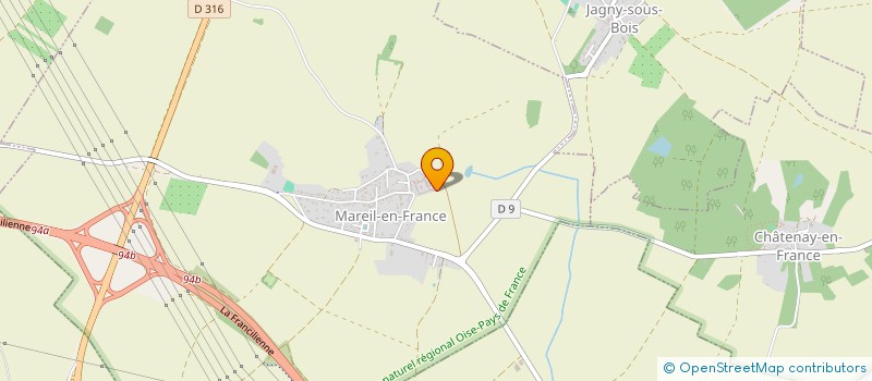localisation de l'entreprise SCEA DE LA VIEILLE FRANCE à MAREIL-EN-FRANCE