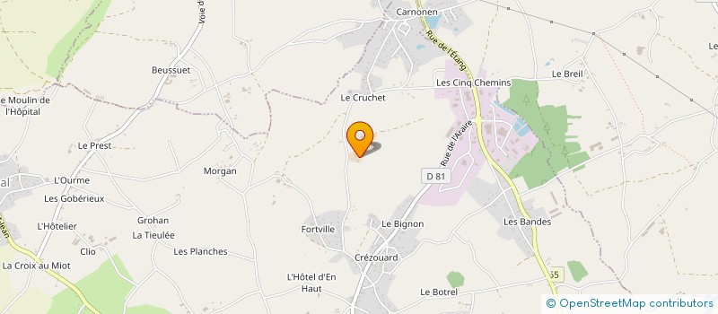 localisation de l'entreprise SCEA DE LA VILLE DAVY à QUESSOY