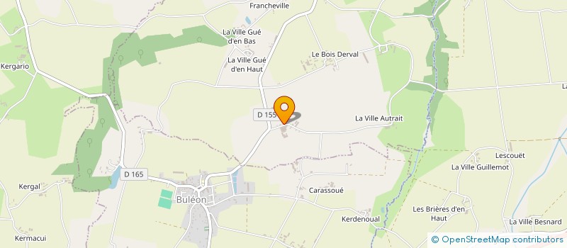 localisation de l'entreprise SCEA DE LA VILLE LOUET à LANTILLAC