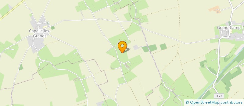 localisation de l'entreprise SCEA DE LA ZEVELLE  CAPELLE-LES-GRANDS