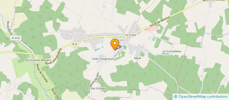 localisation de l'entreprise SCEA DE LABAURIE  DIGNAC