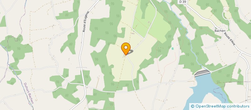 localisation de l'entreprise SCEA DE LABOURDETTE  DUHORT-BACHEN