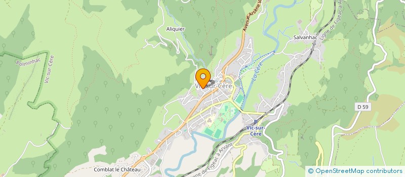 localisation de l'entreprise SCEA DE LACAYRIE à RAULHAC
