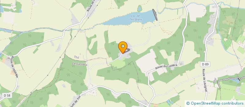 localisation de l'entreprise SCEA DE LAGRANGE  THIL