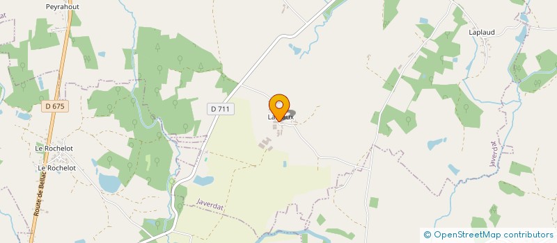 localisation de l'entreprise SCEA DE LASCAUD SUD à JAVERDAT