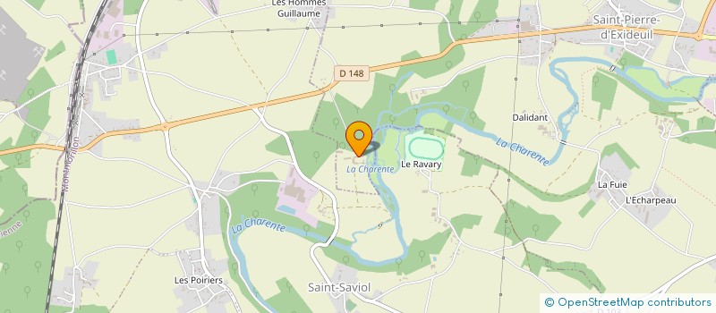 localisation de l'entreprise SCEA DE LERAY à SAINT-PIERRE-D'EXIDEUIL
