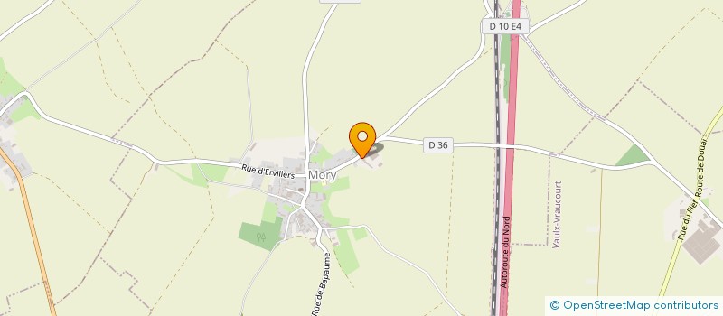 localisation de l'entreprise SCEA DE LHORIVAL  MORY