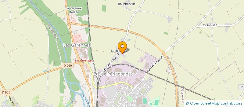 localisation de l'entreprise SCEA DE LIBOUVILLE à CHATEAUDUN