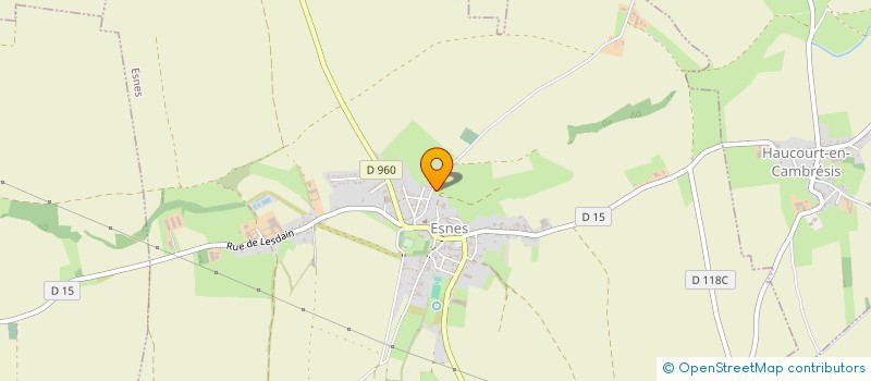 localisation de l'entreprise SCEA DE LONGSART à ESNES