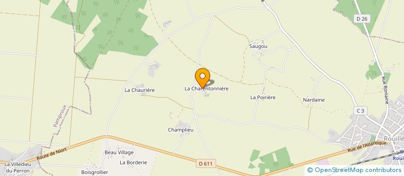 localisation de l'entreprise SCEA DE LUCHET à ROUILLE