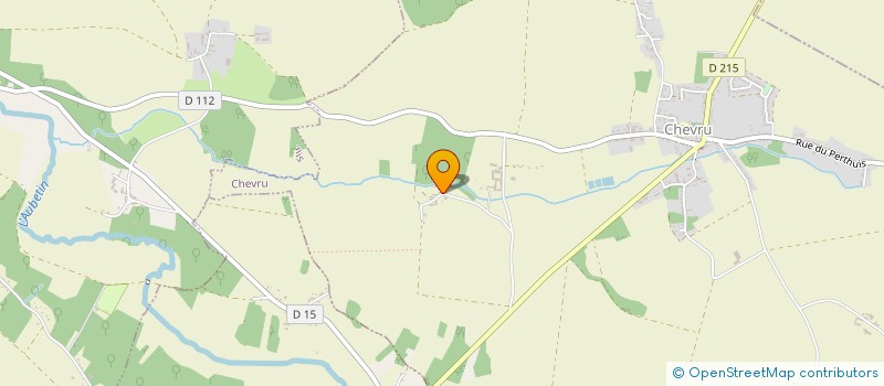 localisation de l'entreprise SCEA DE MARCHESOIF  CHEVRU