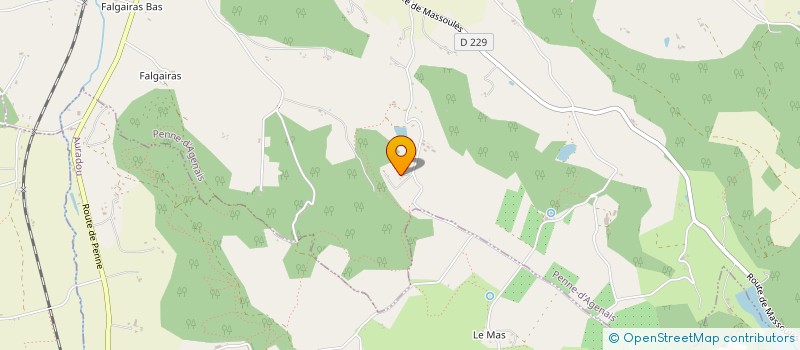 localisation de l'entreprise SCEA DE MATAGAU à PENNE-D'AGENAIS