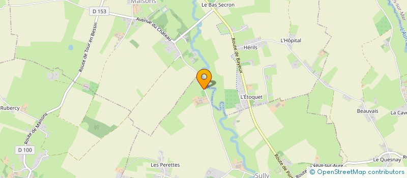 localisation de l'entreprise SCEA DE MAUREPAS  SULLY