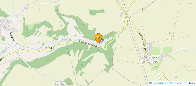 localisation de l'entreprise SCEA DE MENETOY  MARIGNY-LE-CAHOUET