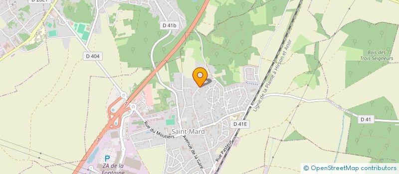 localisation de l'entreprise SCEA DE MONTAUBERT à SAINT-MARD