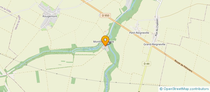 localisation de l'entreprise SCEA DE MONTBERNEAUME à YEVRE-LA-VILLE