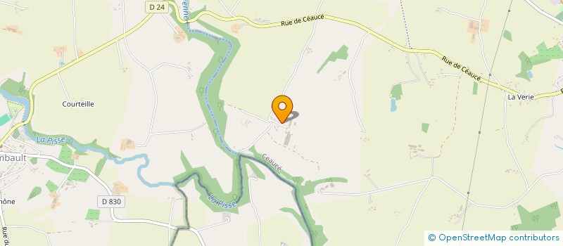 localisation de l'entreprise SCEA DE NORMANDIE à CEAUCE